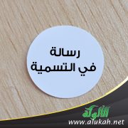 أستاذ مبرز (رسالة في التسمية)