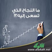 ما النجاح الذي تسعى إليه؟!