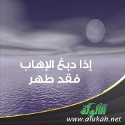 شرح حديث: إذا دبغ الإهاب فقد طهر