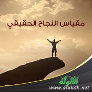 مقياس النجاح الحقيقي