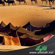 خرجنا مع رسول الله في شهر رمضان في حر شديد