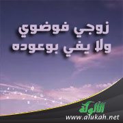 زوجي فوضوي ولا يفي بوعوده
