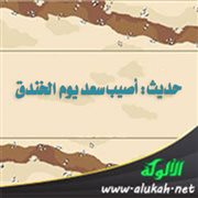 حديث: أصيب سعد يوم الخندق