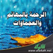 الرحمة بالبهائم والعجماوات