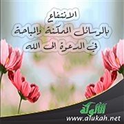 الانتفاع بالوسائل الممكنة والمباحة في الدعوة إلى الله