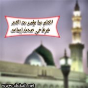 العلم بما يؤمن به العبد شرط في صحة إيمانه
