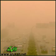 كثرة الرياح والغبار