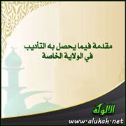 مقدمة فيما يحصل به التأديب في الولاية الخاصة