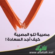 مصيبة تلو المصيبة - كيف أجد السعادة !