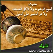حديث: أسبغ الوضوء، ولا تأكل الصدقة، ولا تنز الحمير على الخيل