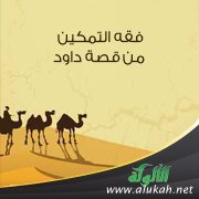 فقه التمكين من قصة داود