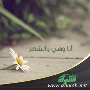 أنا وهي والشعر ( قصيدة )