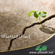 إنما أنا ابن امرأة!