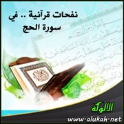 نفحات قرآنية .. في سورة الحج