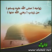 زواجه ( صلى الله عليه وسلم ) من زينب ( رضي الله عنها )