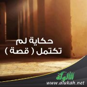 حكاية لم تكتمل ( قصة )