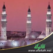 قصة خروج النبي صلى الله عليه وسلم من المسجد مسرعا