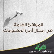 المواقع الهامة في مجال أمن المعلومات