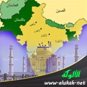الكثافة السكانية الإسلامية في الهند حتى 2011
