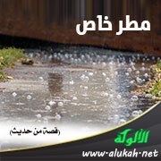 مطر خاص (قصة من حديث)