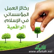 ركائز العمل المؤسساتي في الإسلام: الواقعية