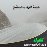 عضة البرد أو الصقيع